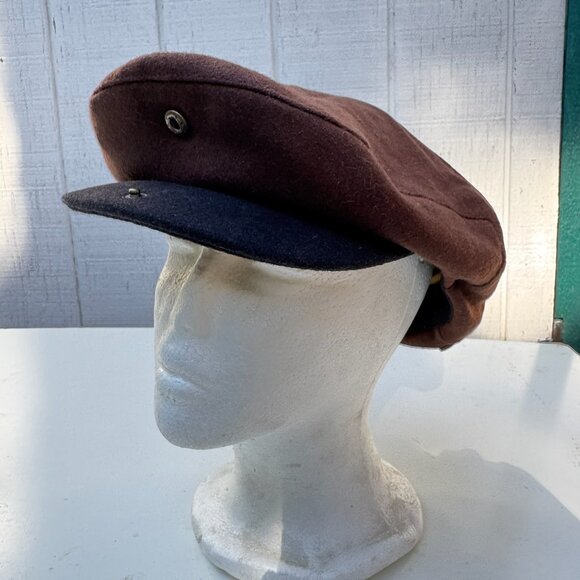 Brixton Hooligan Snap Cap- Newspaper Boy, Vintage, Brown, Size M - Picture 6 of 8